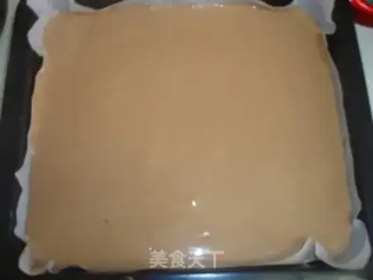 Make Chocolate blueberry cake roll step 8