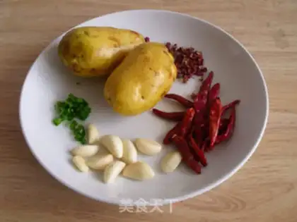 Make hot and sour potato silk step 0