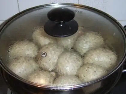Make Black sesame steamed buns step 9