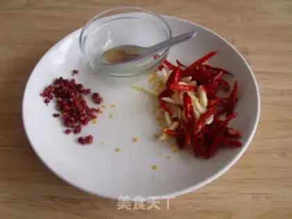Make hot and sour potato silk step 3