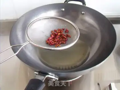 Make hot and sour potato silk step 4