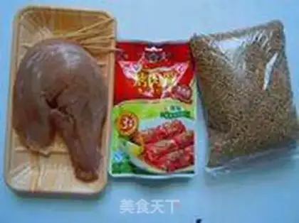 Make toothpick meat step 0