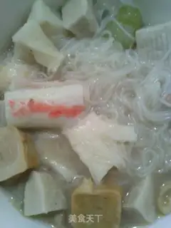 Make Fish ball and vermicelli soup step 6