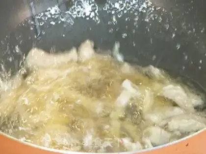 Make Garlic sweet and sour tenderloin step 3
