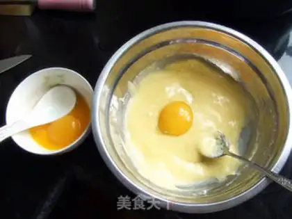Make Japanese light cheese cake step 1