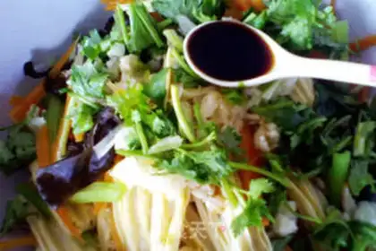 Make Celery mixed with tofu step 5