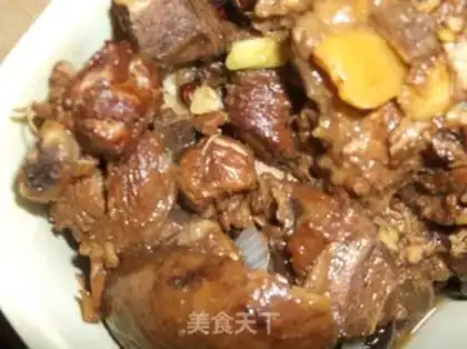 Make braised pork ribs step 1