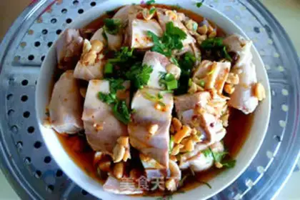 Make saliva chicken step 15