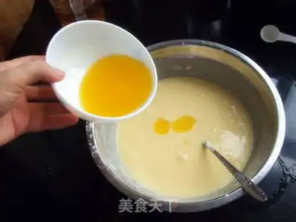 Make Japanese light cheese cake step 4