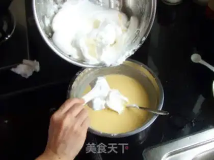 Make Japanese light cheese cake step 6