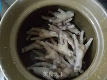 Make Spicy chicken feet step 7
