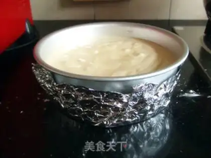 Make Japanese light cheese cake step 7