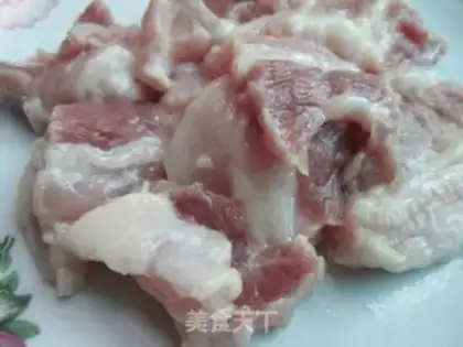 Make Pan-fried rice noodles and pork belly step 0