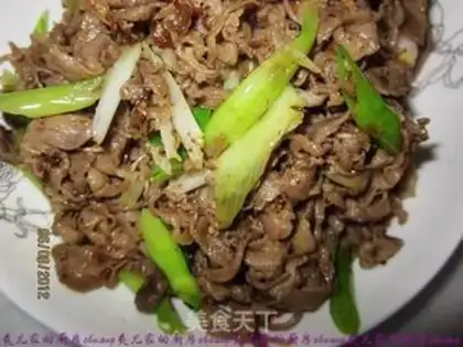 Make mutton with onion flavor step 7