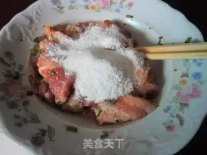 Make Pan-fried rice noodles and pork belly step 2