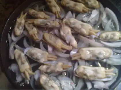 Make Baked shrimp in snow step 3