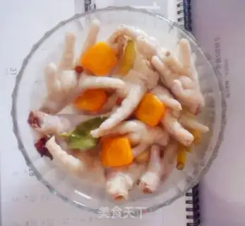 Make pickled chicken feet step 0