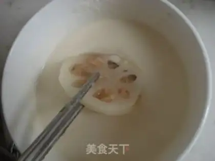 Make Crispy lotus root clip step 5