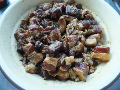 Make Meat rice dumplings step 1