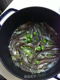 Make Baked shrimp in snow step 6