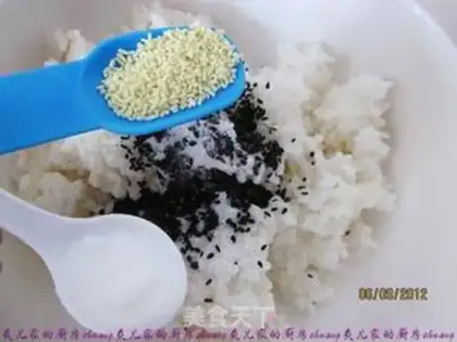 Make cumin crispy rice step 2