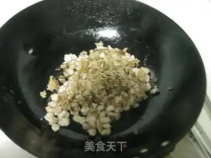 Make Dry vegetables and steamed wheat step 3