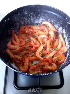 Make Baked shrimp in snow step 7