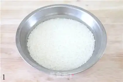 Make Purple sweet potato and corn-flavored rice dumplings step 0