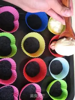 Make Black and white jam cheese cake step 10