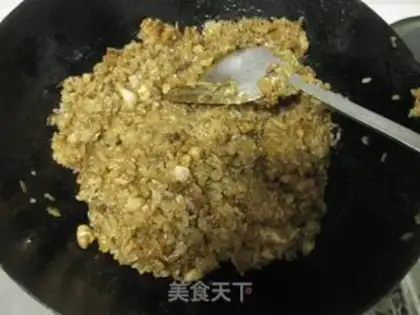 Make Dry vegetables and steamed wheat step 6
