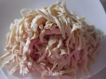 Make Shredded chicken salad step 3