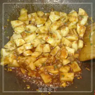 Make Potato braised rice step 6