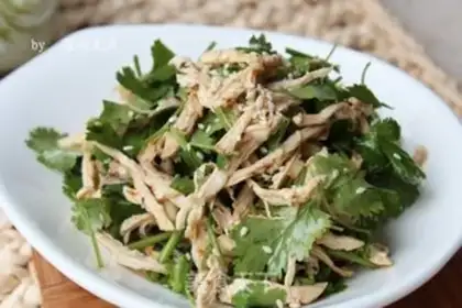 Make Shredded chicken salad step 8