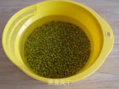 Make Mung bean ice cream step 1