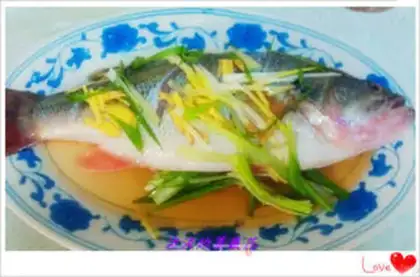 Make steamed bass step 0