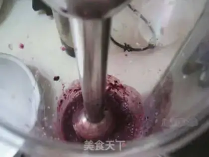Make Mulberry mousse cake step 1