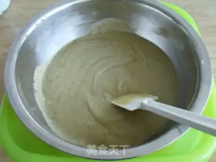 Make Mung bean ice cream step 3