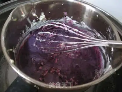 Make Mulberry mousse cake step 3