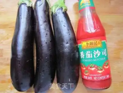 Make Chrysanthemum eggplant step 0