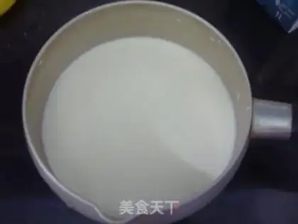 Make vanilla ice cream step 1