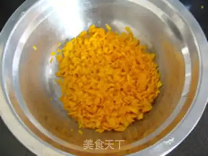 Make candied orange peel step 2