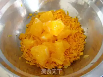 Make candied orange peel step 3