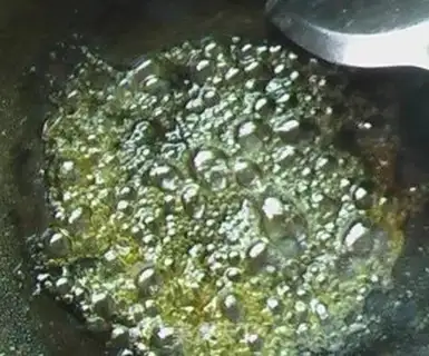 Make fried glutinous rice balls step 5
