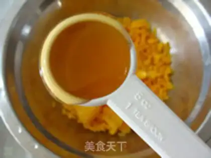 Make candied orange peel step 4