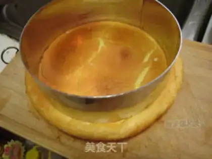 Make Mulberry mousse cake step 10
