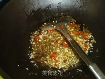 Make Mangi spicy bean paste step 2