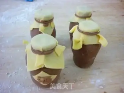 Make rice wine jar step 12