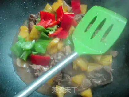 Make Braised duck with pineapple step 9