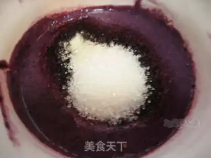 Make Mulberry mousse cake step 16