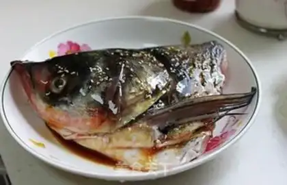 Make chopped pepper fish head step 2